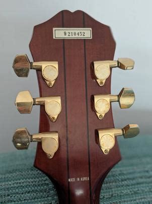 epiphone serial number why are they not matching from china